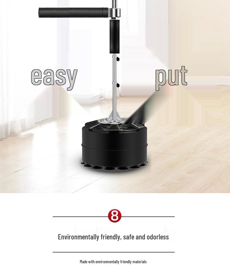 Boxing Reaction Target Trainer: Rotating Vertical Stick for Adults & Kids