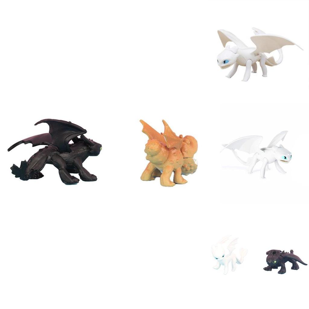 Dreamworks Dragons Figure Collection Mini Toothless Set For Kids And Dragon Trainers Aged 4 And Up