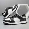 Trendige Streetwear Herren Skateboardschuhe für Damen Designer Grüne Leder-Sneaker Herren Plateau-Trainer Outdoor Skate Sport