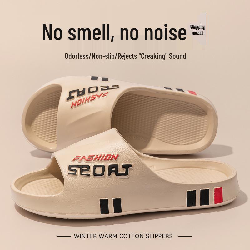 Unisex Summer Non-Slip Thick Sole Slippers for Indoor & Outdoor Use