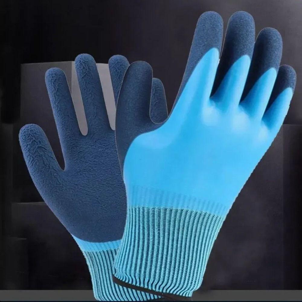 Latex Protective Gloves Waterproof Safety Work Gloves Dust-Proof Gardening Gloves  Garden