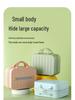 14-Inch Women's Portable Makeup and Toiletries Storage Box with Suitcase Hook