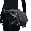 Punk Retro Waist Bag for Men Outdoor Single Shoulder Crossbody Bag for Women Mobile Phone Waist Bag