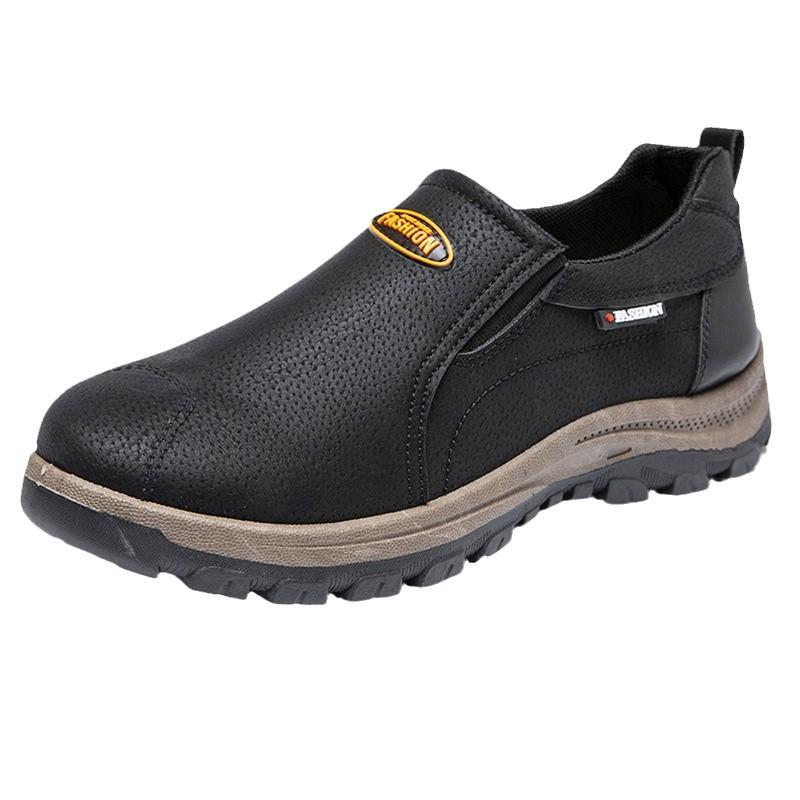 Large size hiking shoes men's shoes casual shoes non-slip walking casual men's sports shoes pedal soft-soled dad shoes