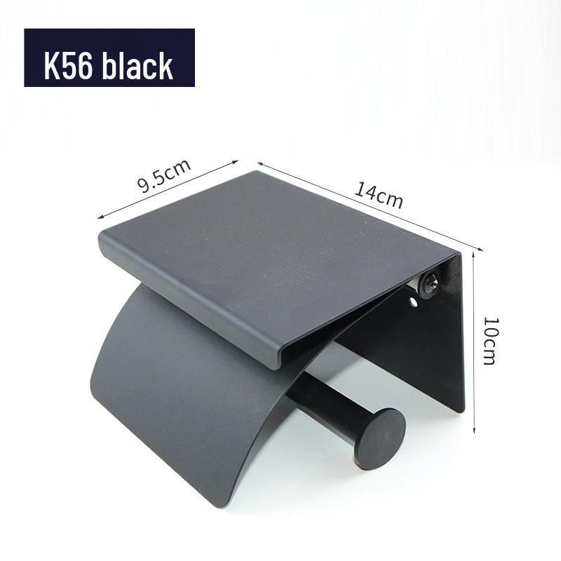 Stainless Steel 304 Punch-Free Bathroom Tissue & Phone Holder