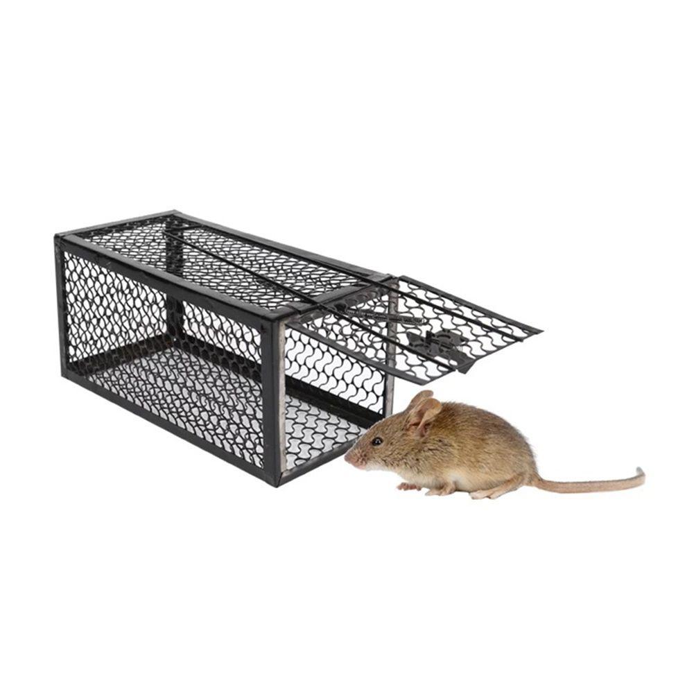 Automatic Iron Rat Mouse Trap Control Catcher Animal Rodent Mice Bait Cage