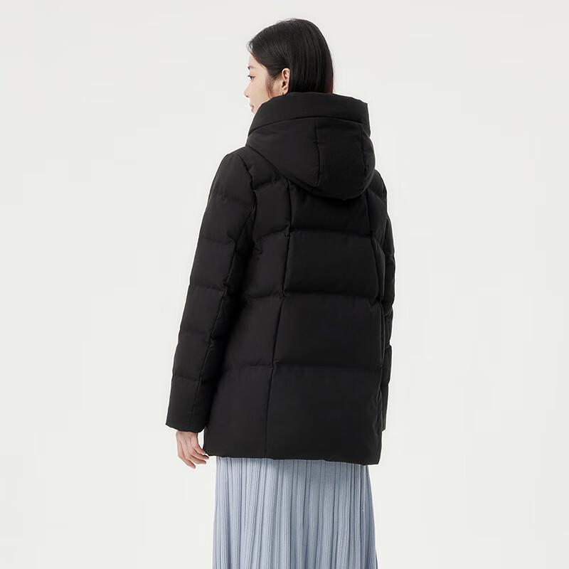 Tanboer Damen Mittellange Verdickte Daunenjacke 510508Z