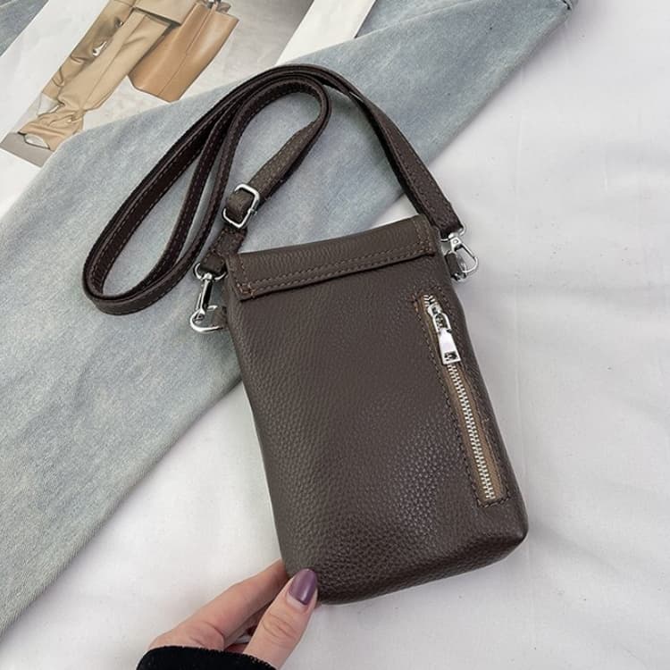 Lychee pattern mini mobile phone bag female messenger bag