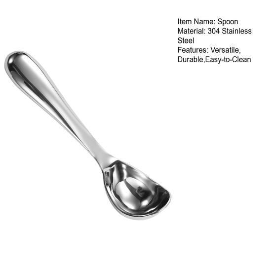 Stainless Steel Ice Cream Scoop Multi-Function Melon Baller for Fruit Desserts Ergonomic Handle Rust-Resistant Dishwasher Safe Kitchen Tool for Home