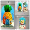 Cartoon Sponge Themed Photography Backdrop For Kids Baby Photo Shoot Studio Props Wall Cloth Decoration