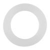 12pcs Flat Gasket White Silicone O Ring Sealing Washers for Bellows Hoses (1.2")