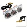 Triple Gauge Cluster For Saloon Cars Lorries Construction Machinery Motorcycles Three-in-one Instrument Cluster Accessories