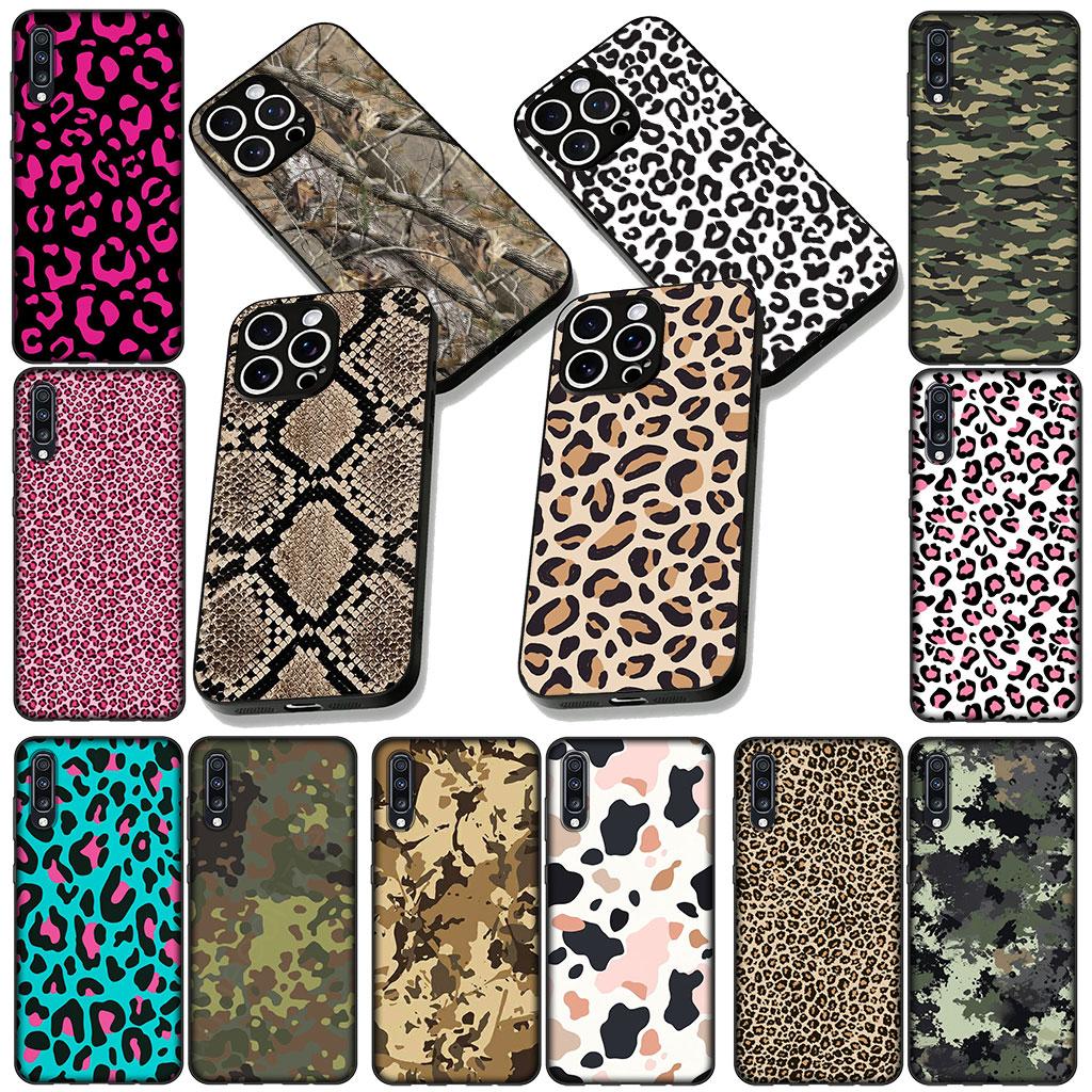 Phone Cover for Xiaomi Poco C75 C65 C71 C85 X7 X6 X5 F7 F8 Ultra F6 Pro Casing Flexible Case Cow Print Leopard Snake Camouflage
