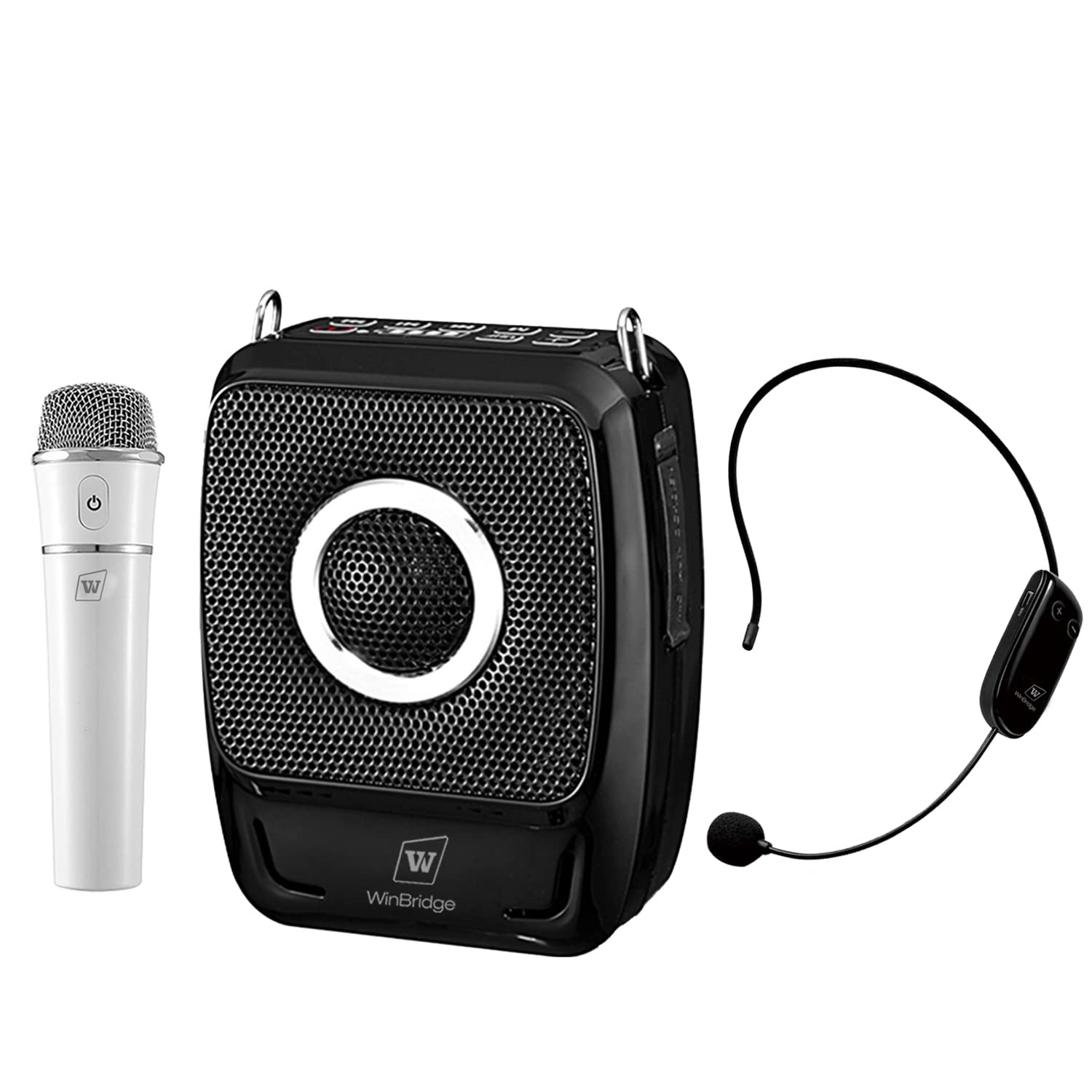 

Портативний високовихідний одночасний компактний музичний гучномовець WINBRIDGE YS92Pro, 25 Вт, для використання двома особами, гучномовець гучного зв язку, ідеальний для йоги та іншого, чорний