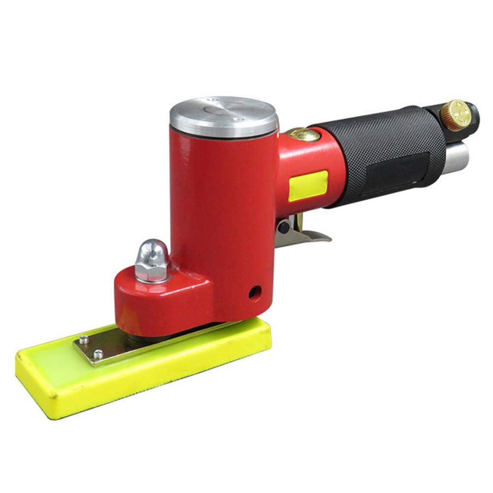 Mini Straight Line Air Sander with Sanding  Rubber  Iron Pad Random Orbital Pneumatic Sander Air Operated Handheld