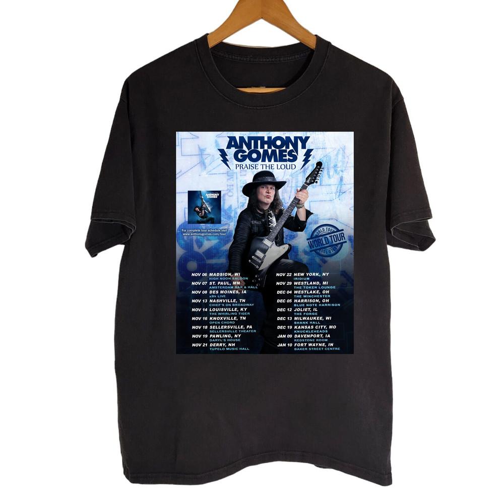 NEW! Anthony Gomes NOV, DEC 2025 Black Shirt FUll size S-5XL NS58 Unisex T-Shirt S