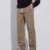 American Retro Mens Casual Pants With Polyester Fabric For Summer Daily Wear