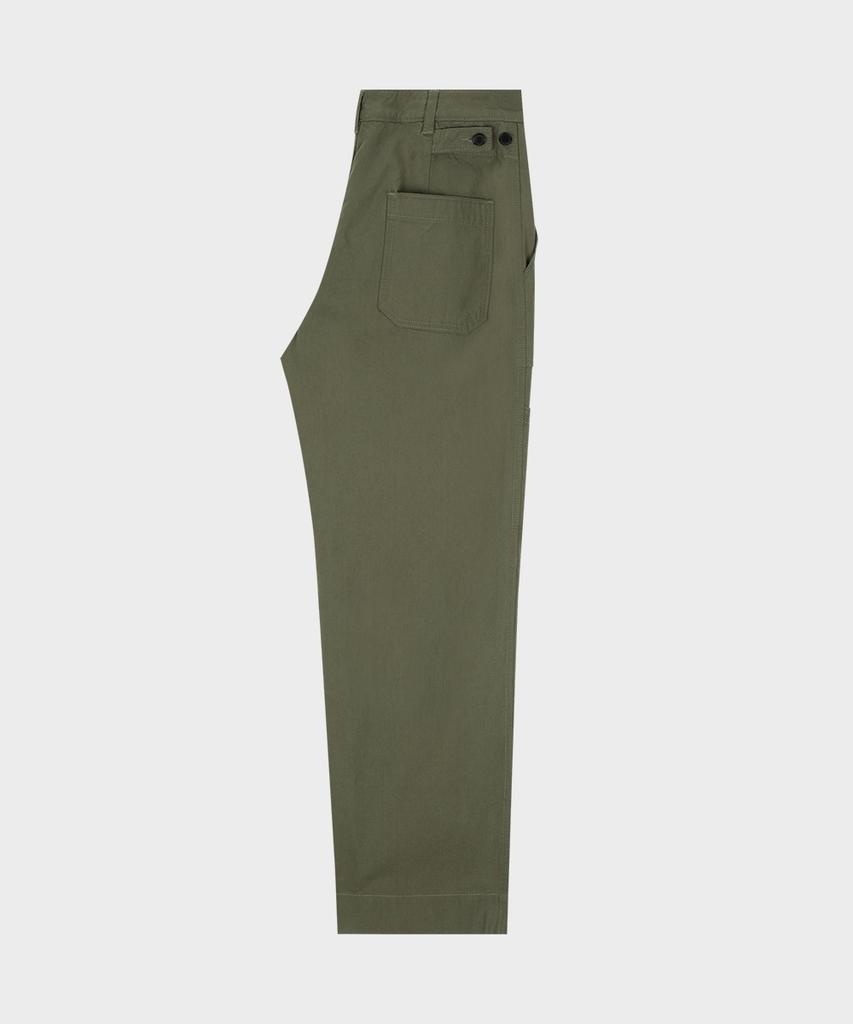 Teildeon Cotton Cargo Pants Khaki