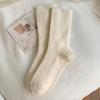Thick Fuzzy Wool Socks Cashmere Long Socks Fashion Winter Warm Velvet Socks  For Women