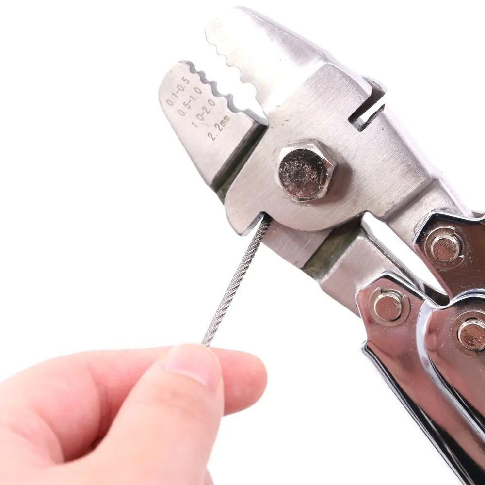 Professional Grade Wire Crimper Tool Aluminum Sleeve Crimping Tool  Aluminum Sleeves