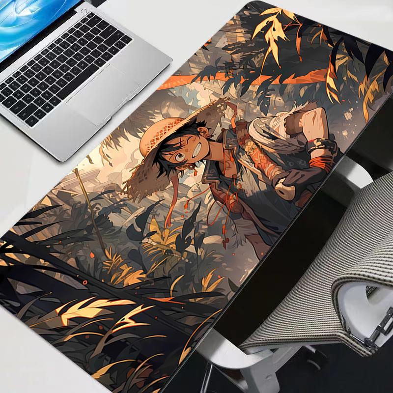Mouse Pad Gamer PC One Piece Anime Computer Large x XXL Desk Mat Keyboard Anime Gaming Accessories Mousepad Carpet