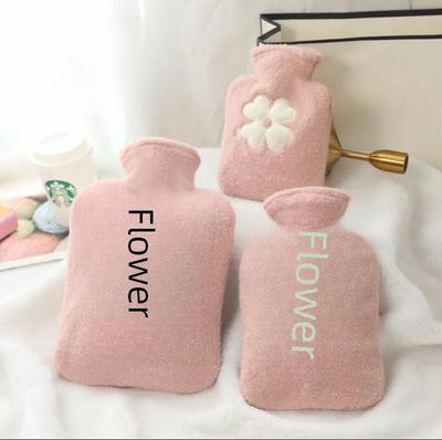 Large Hot Water Bottle for Women - Perfect for Belly Warmth; Small Hand Warmer for Students.
