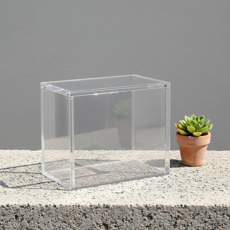 Display Box For Acrylic Magnetic Dust-Proof Booster Show Case ETB Protection Poke Box Protector Transparent Plastic Acrylic Case