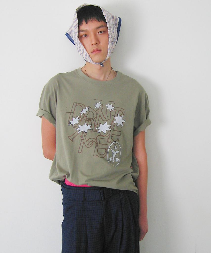 NICEGHOSTCLUB Dont Save Me Tee_Khaki(Ng2Gmut517A)