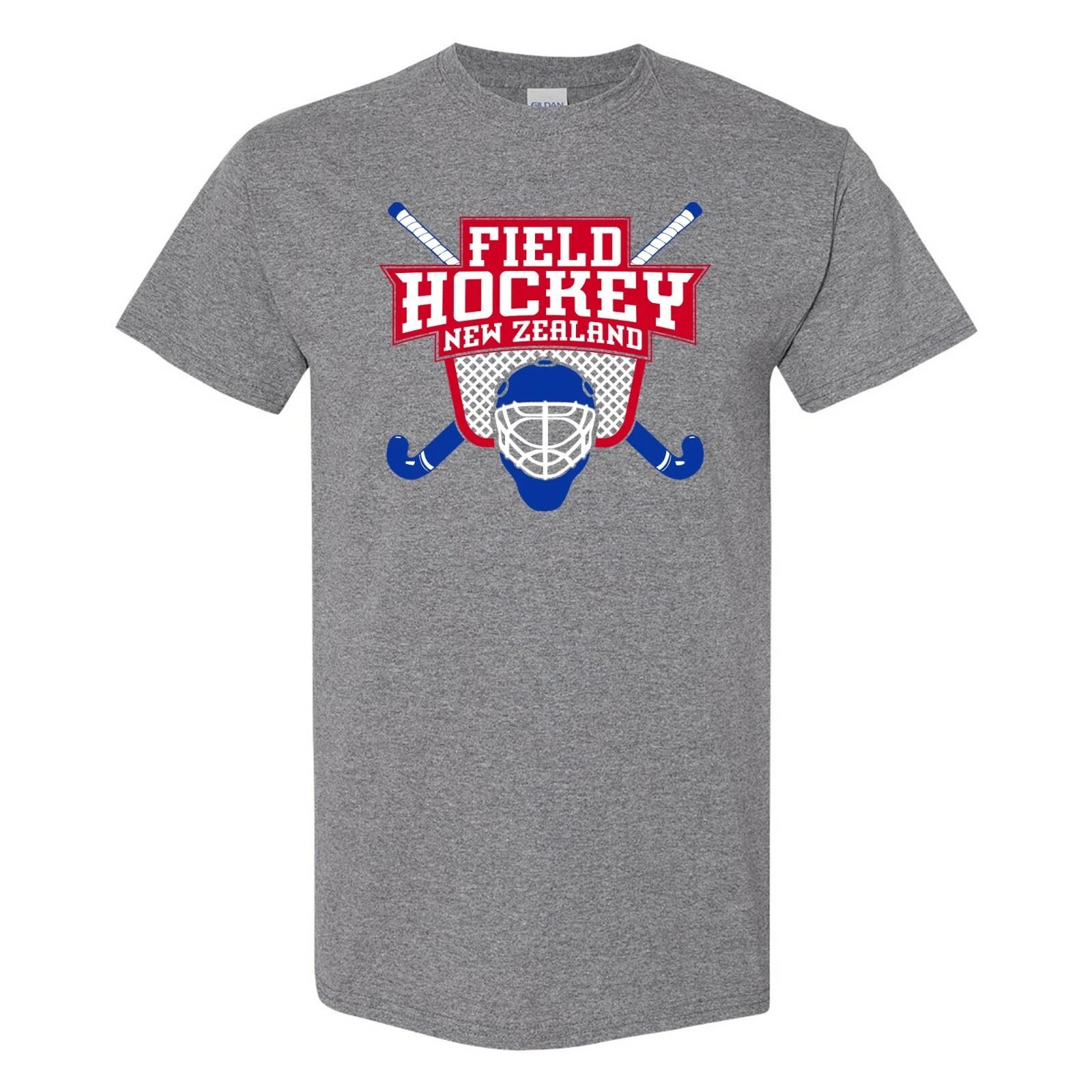 

New Zealand Field Hockey - Summer Competition T Shirt - Graphite Heather S