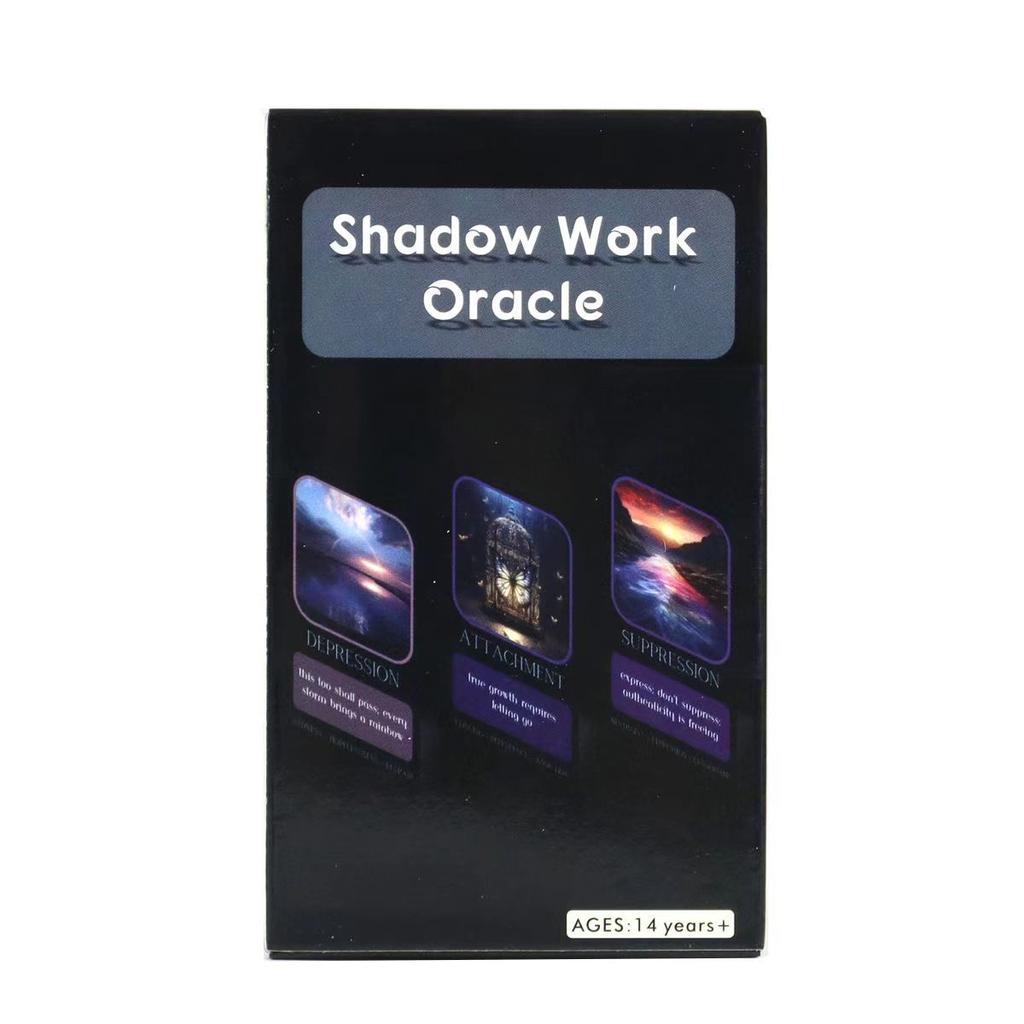 Shadow Work Cards | 33 Unique Oracle Cards | Self-Care & Oracle Companion 10.3*6cm