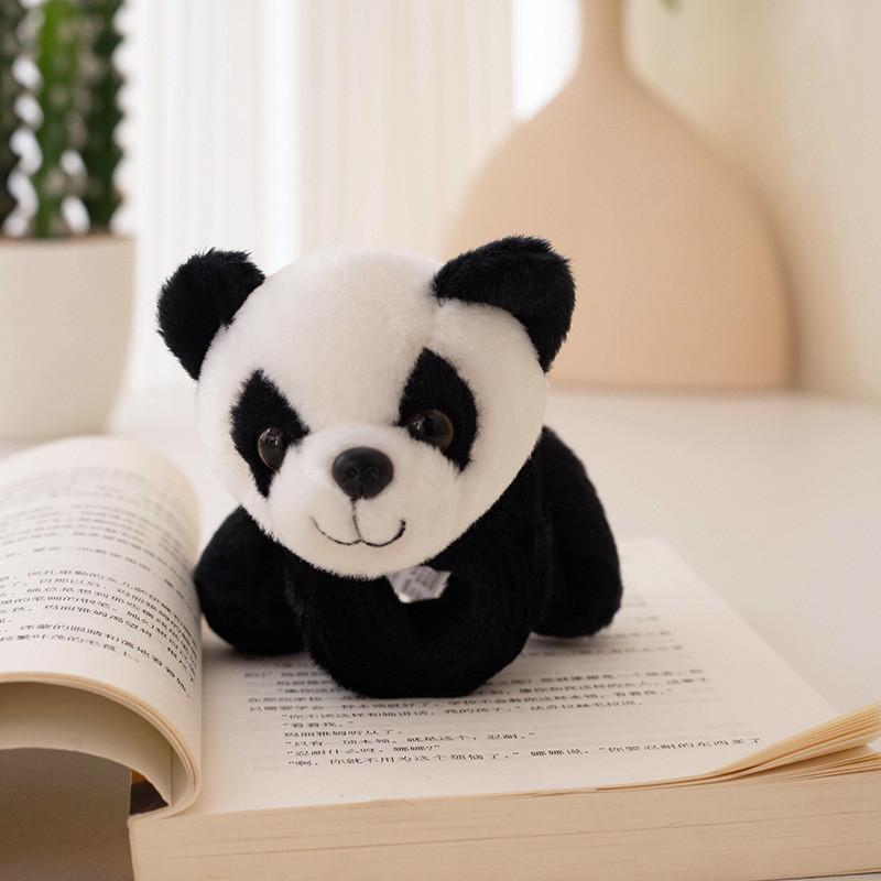 Adorable Plush Animal Tiger Panda Bunny Toy Wristband With Soft Short Fur