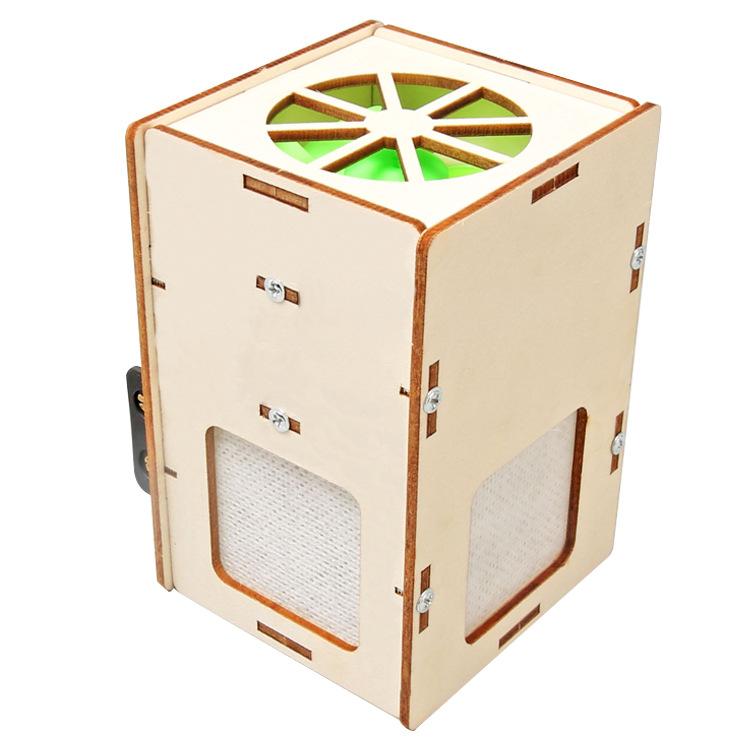 

Наука и технологии Мелкое производство DIY очиститель воздуха Собранный вручную научный эксперимент Изобретение стебель Образовательные развивающие игрушки древесина