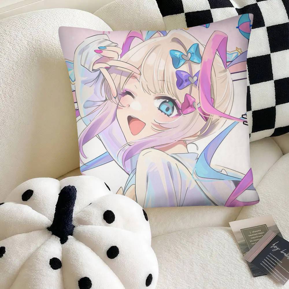 Needy Streamer Overload Pillow Case Fashion Square Pillowcase Bedroom Sofa Room Ins Decoration Leisure