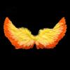 Adjustable Angel Wing Straps 2Pcs Feather Wings for Women Girls Fairy Costume Compact with Elastic Halloween Cosplay Party Stage Performance