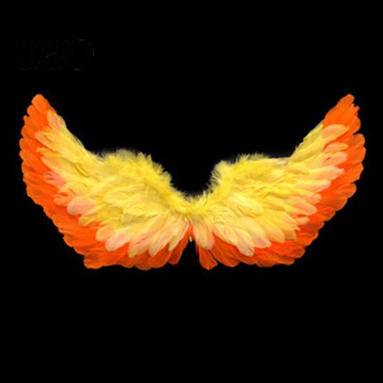 Adjustable Angel Wing Straps 2Pcs Feather Wings for Women Girls Fairy Costume Compact with Elastic Halloween Cosplay Party Stage Performance