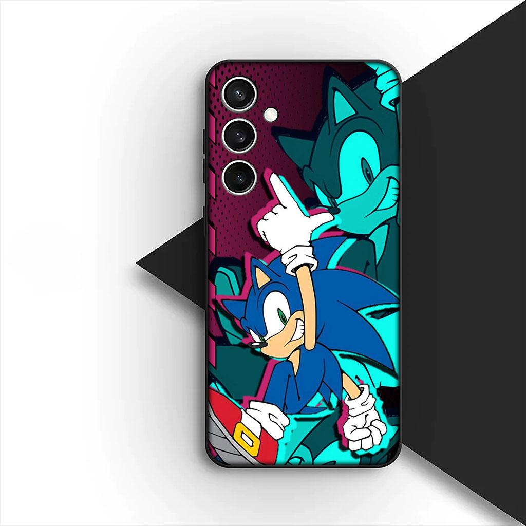 Phone Cover for Motorola Moto G22 G23 G32 G53 G60 G72 G64 G20 G8 G9 Plus Power E13 E20 E32 Soft Case Hedgehog S-Sonics-Poster
