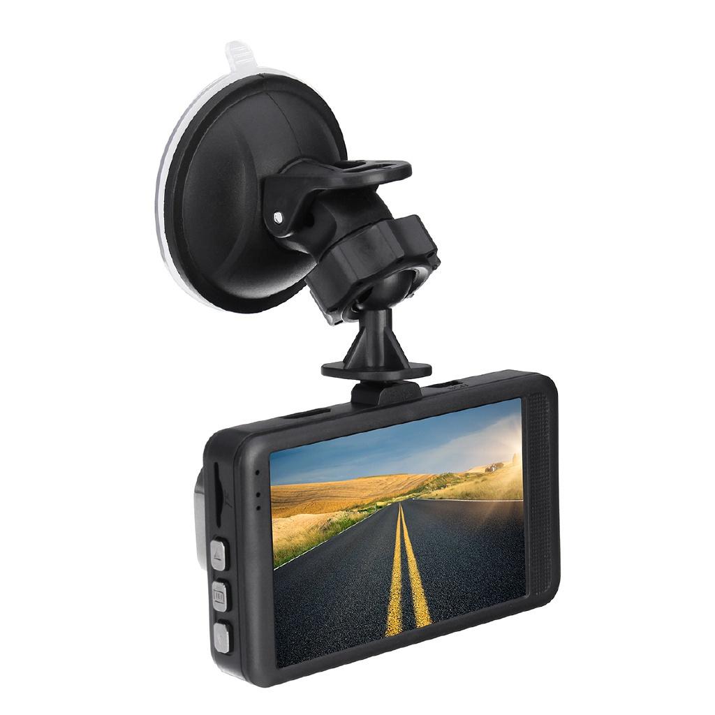 3 Inch HD Vehicle DVR Video Camera Recorder Dash Cam 1080P HDMI Wide Angle Night Vision Camera with Bracket