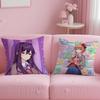 Stylish Ddoki Dokied Cushion Cover Soft  EasyWash Pillow Case  Versatile for Couch Bed Travel and Office