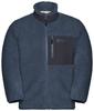 Jacket Jack Wolfskin Ice Curl Jacket Kids Fleecejacke Kinder Blue Midnight Sky (1609162_C0412)