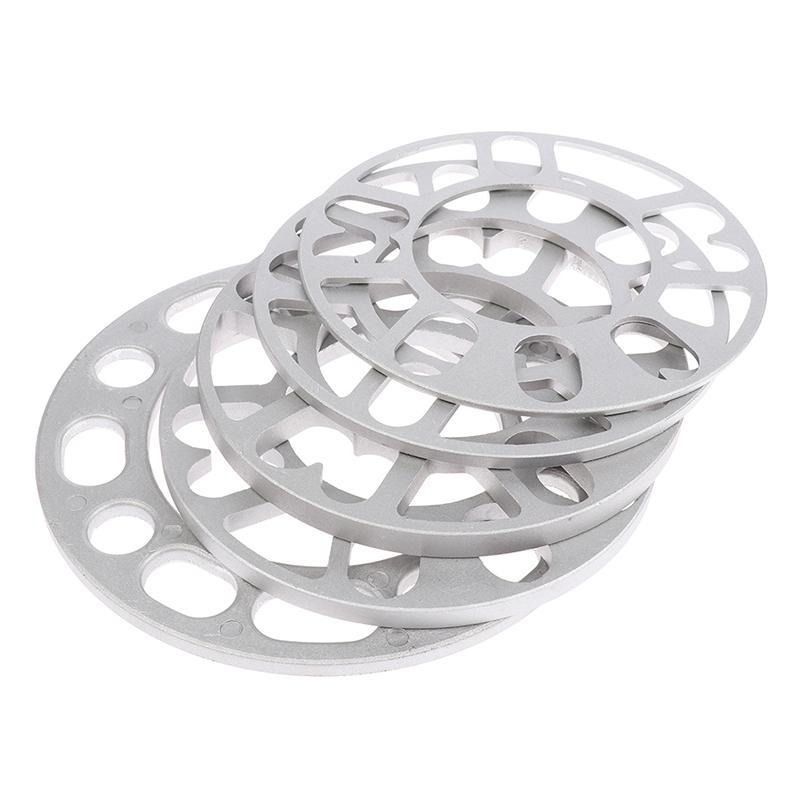 Aluminum Wheel Spacer Shim Plate 5/8/10mm Universal Hub Mod Part fits 4/5/6-hole automobile wheel hub modification