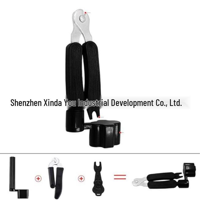 Guitar Accessory Kit: Tuner, Capo, Nut, Picks, String Tools