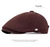 Autumn & Winter Wool Felt Beret: Warm British Retro Flat Cap for Men, Women & Children