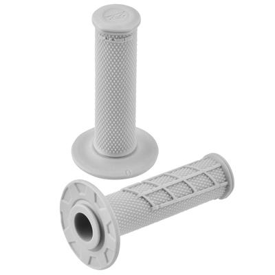 ZETA RACING Dirt Grip Closed End Gray Motorcycle Handlebar Diameter Overall Length All Universal Fit Off-Road 22.2mm, 120mm, Conditions, Non-Through