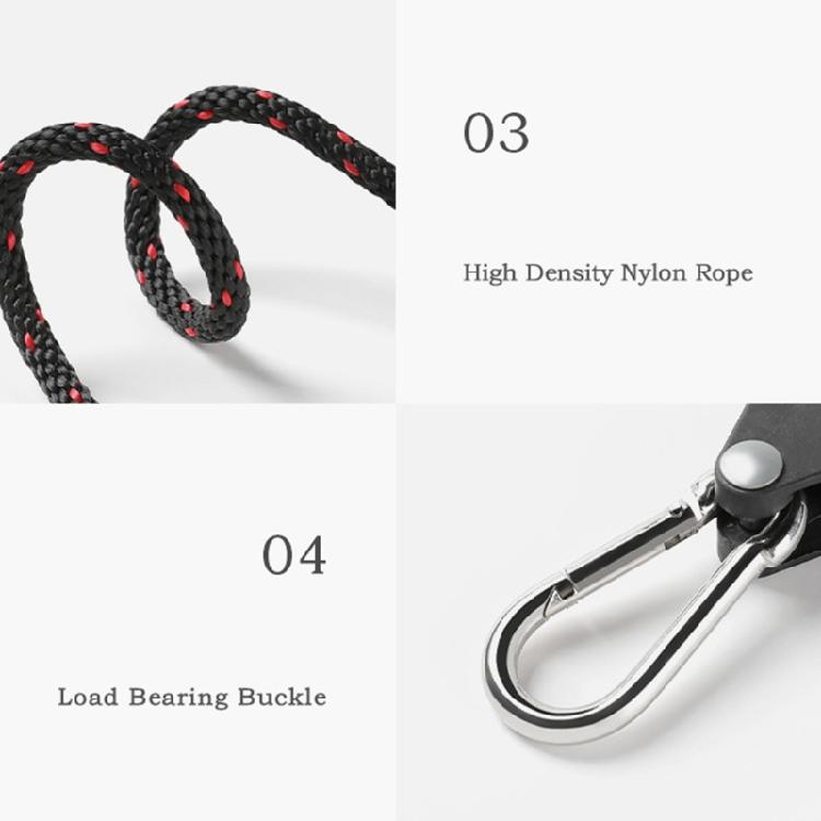 Fixtures Rope Heavy Clip Ratchet Hanging Rope for Gardening Grow Plant Tent Rope