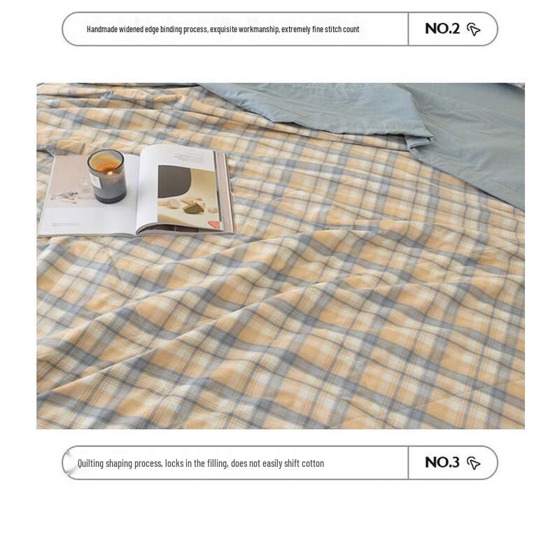 Bejirog 100% Cotton Summer Quilt