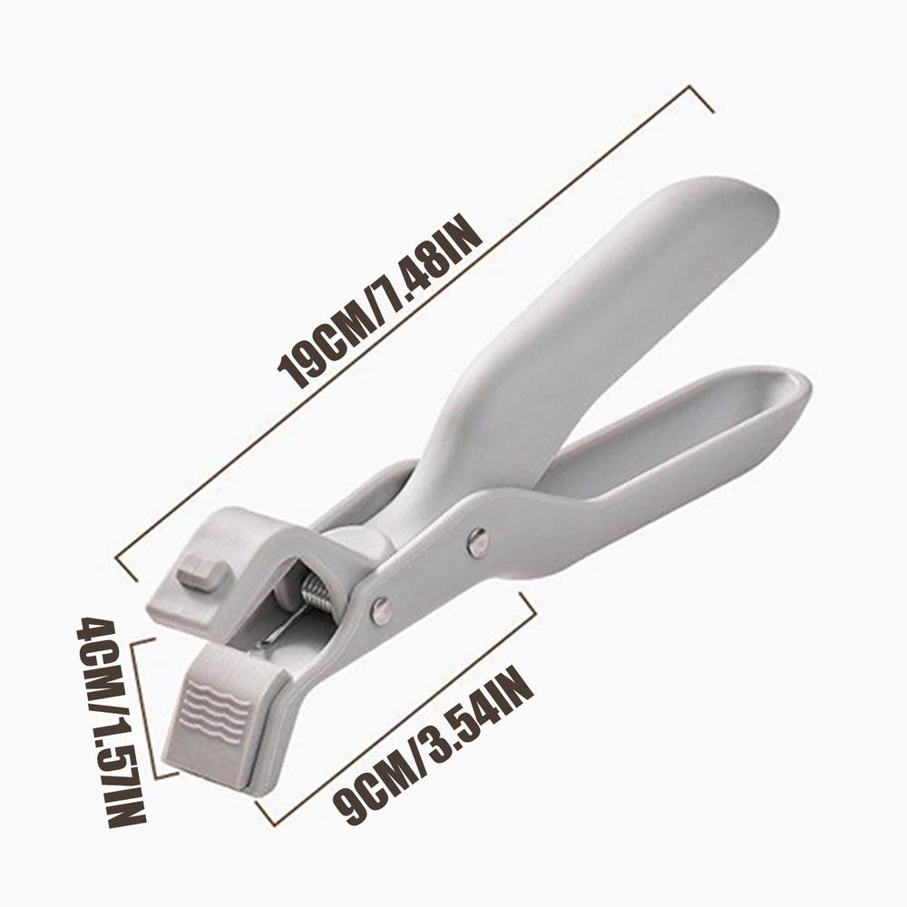 Hot Dish Plate Clip Anti-Scald Bowl Clip Gripper Ergonomic Handle Bowls Clamp Holder for Frying Pans Air Fryers Steamers Ovens