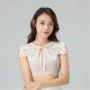 Girls Clothing Accessories Lace False Collar Hollow Shawl Cloud Shoulder Pearl Lace Shawl Antique Jewelry Fashion Accessories