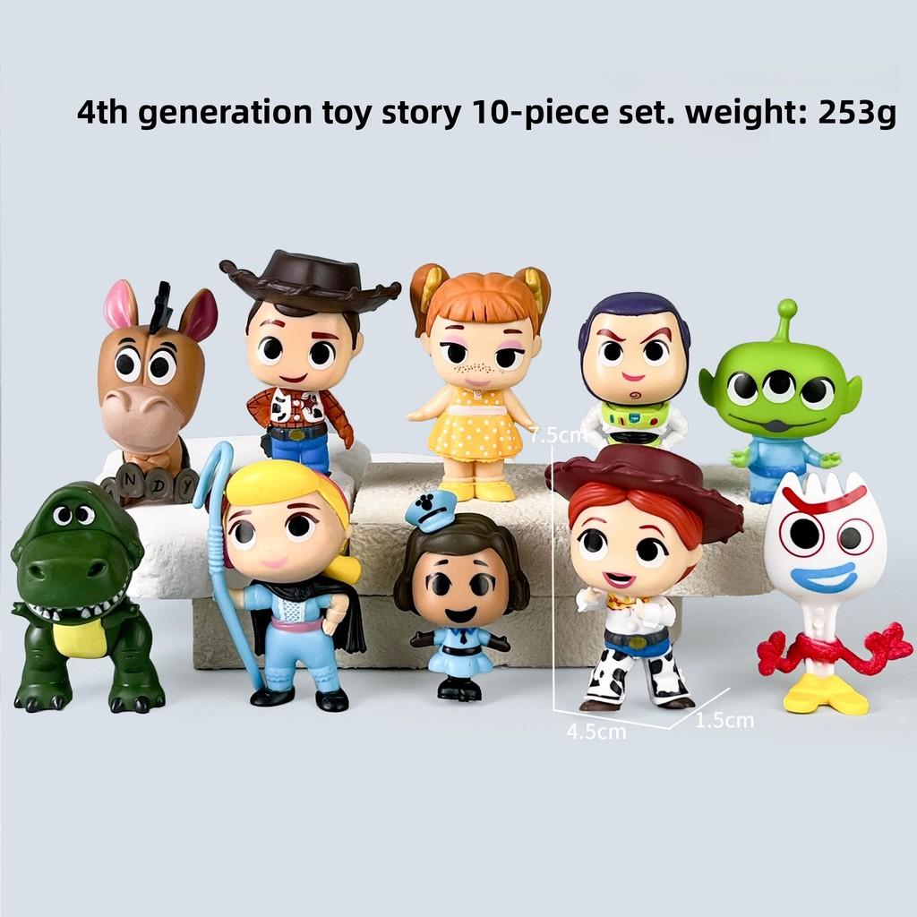 Toy Story Pvc Action Figures Set With Collectible Characters For Kids And Collectors
