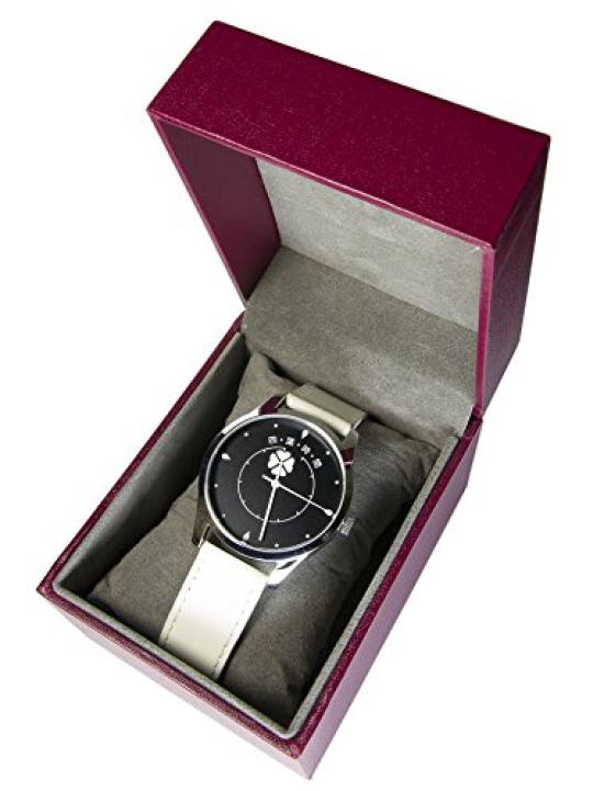 Four leaf time (white)
