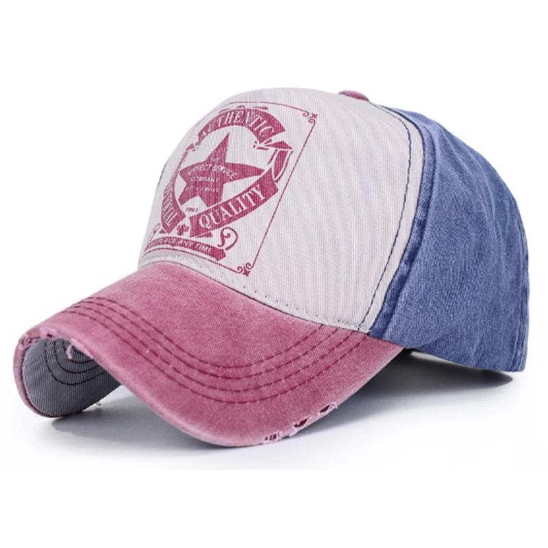Fashion Letter Snapback Cotton Baseball Cap Men Women Hip Hop Fitted Fishing Cap Outdoor Autumn Summer Casual Hat